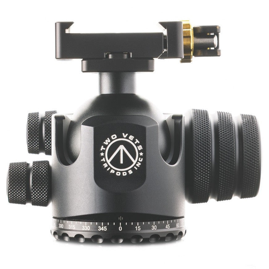 TwoVets 44MM Dual Tension Ballhead W/ Area 419 ARCALOCK QD
