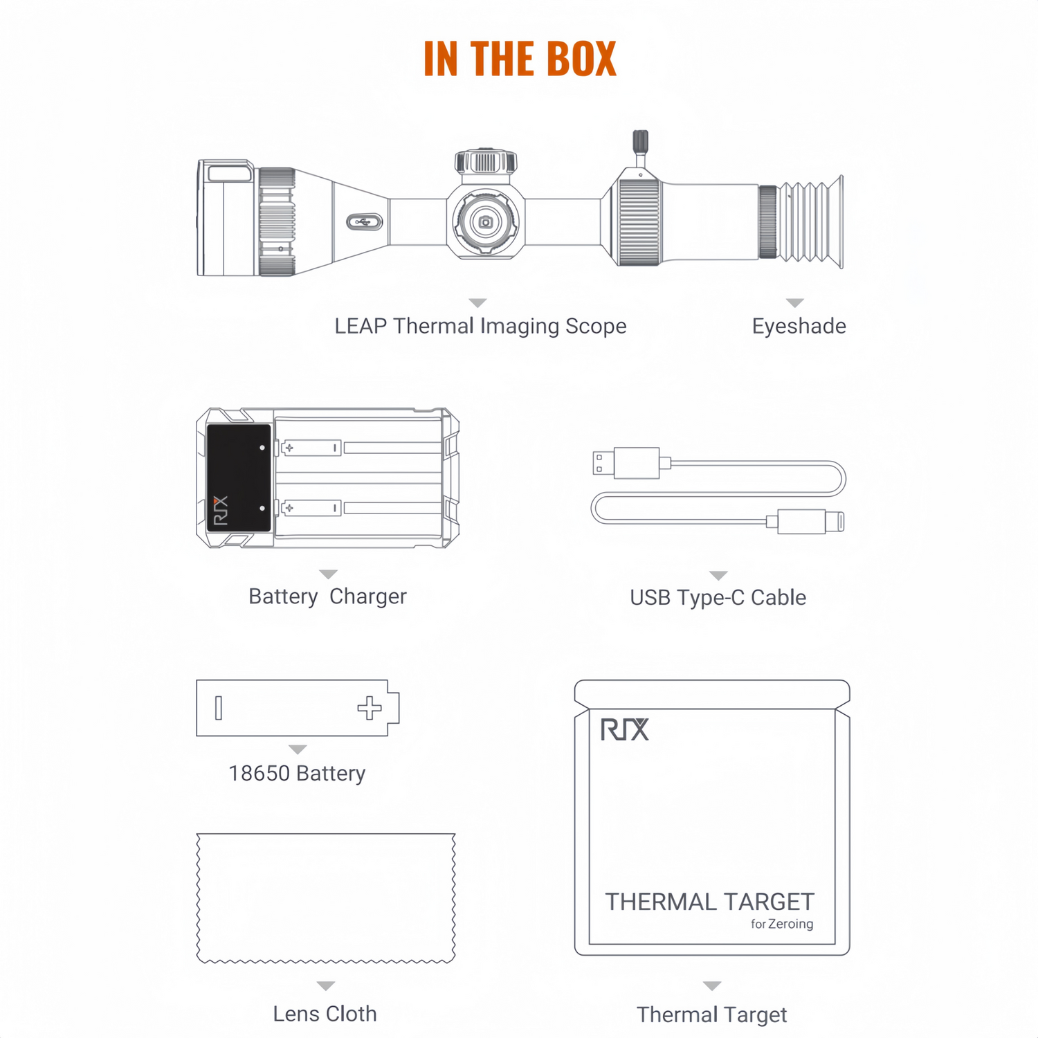 LEAP L12R Thermal Imaging Riflescope DEMO MODEL