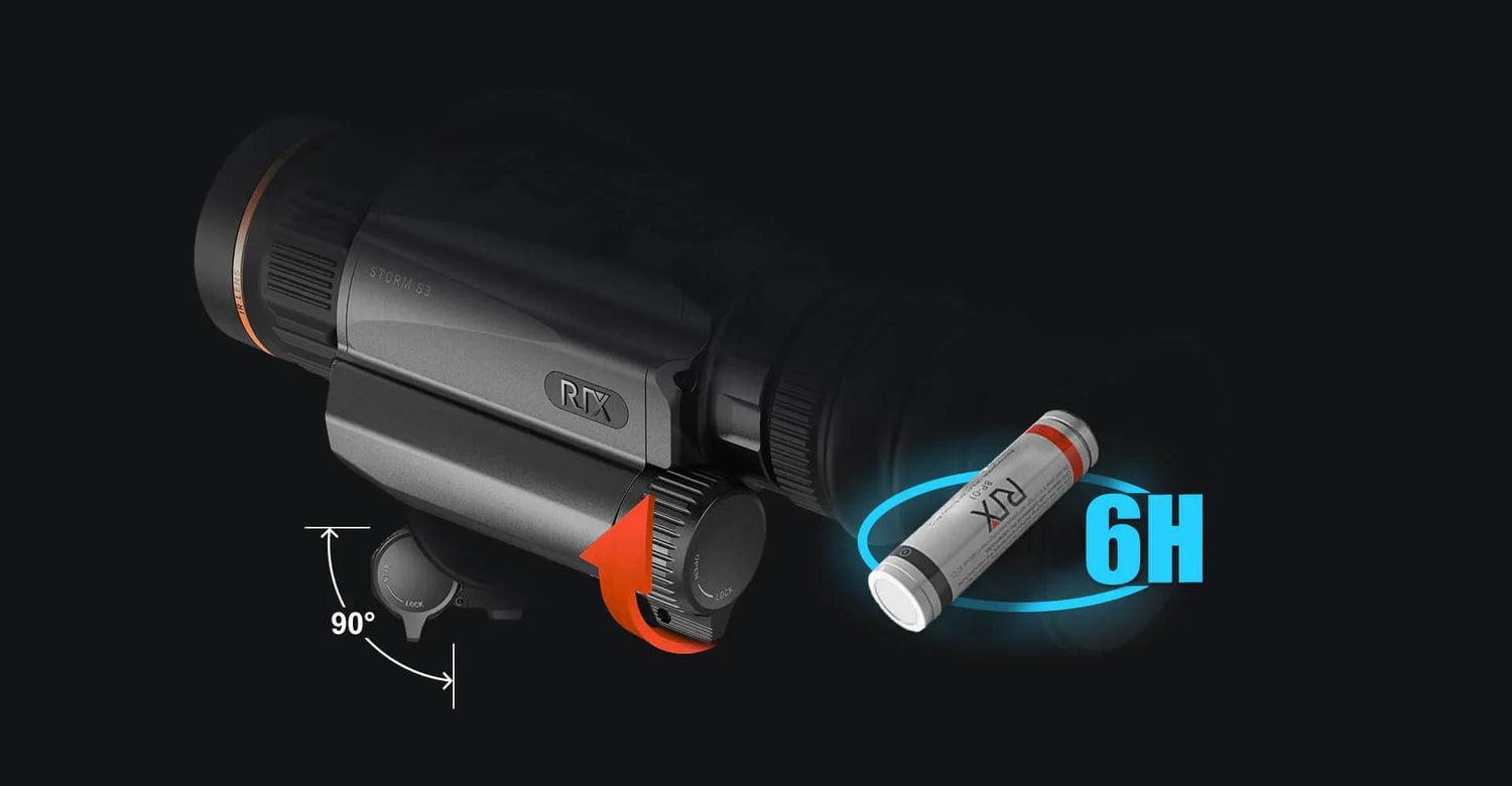 Rix STORM S6 35mm 640 2x Thermal Rifle Scope