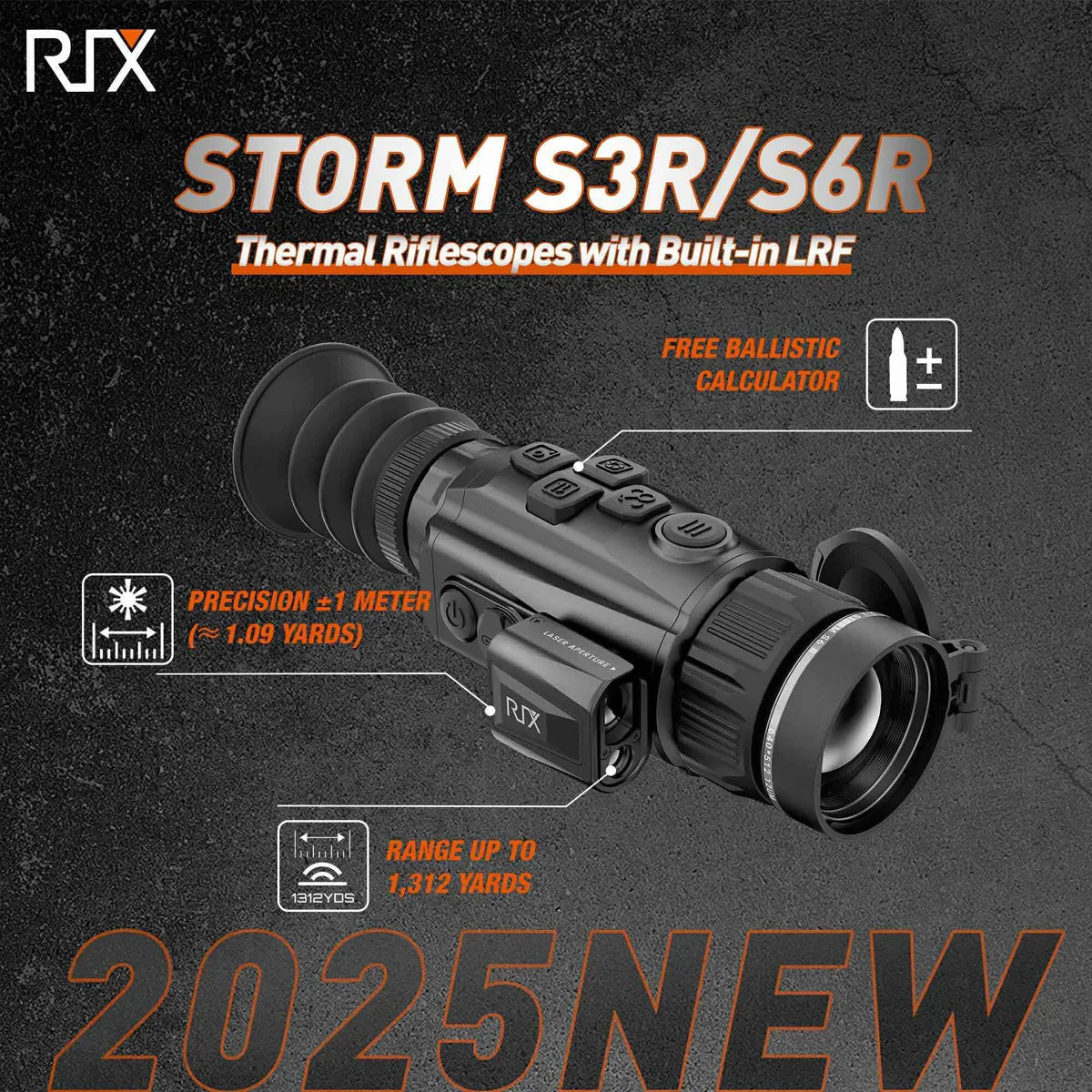 STORM S6R Thermal Imaging RifleScope